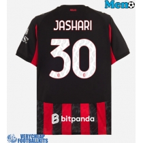 AC Milan Ardon Jashari #30 Replica Home Shirt 2025-26 Short Sleeve